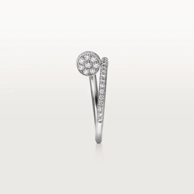 Juste Un Clou Ring – White Gold, Diamonds – Cartier Juste Un Clou Ring – White Gold, Diamonds – Cartier