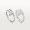 Juste Un Clou Ring – White Gold, Diamonds – Cartier Juste Un Clou Ring – White Gold, Diamonds – Cartier