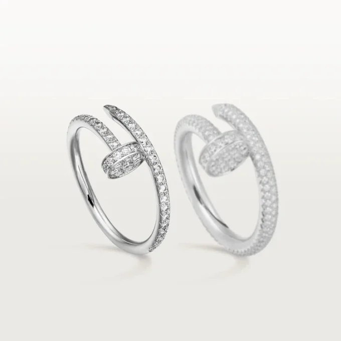 Juste Un Clou Ring – White Gold, Diamonds – Cartier Juste Un Clou Ring – White Gold, Diamonds – Cartier