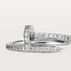 Juste Un Clou Ring – White Gold, Diamonds – Cartier Juste Un Clou Ring – White Gold, Diamonds – Cartier