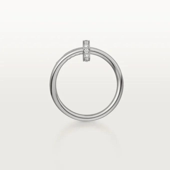 Juste Un Clou Ring – White Gold, Diamonds – Cartier Juste Un Clou Ring – White Gold, Diamonds – Cartier