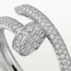 Juste Un Clou Ring – White Gold, Diamonds – Cartier Juste Un Clou Ring – White Gold, Diamonds – Cartier