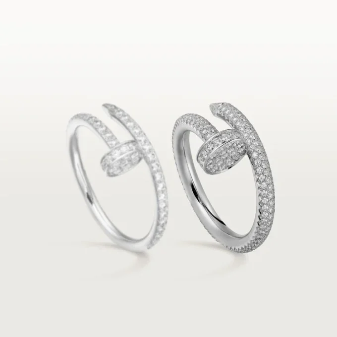 Juste Un Clou Ring – White Gold, Diamonds – Cartier Juste Un Clou Ring – White Gold, Diamonds – Cartier