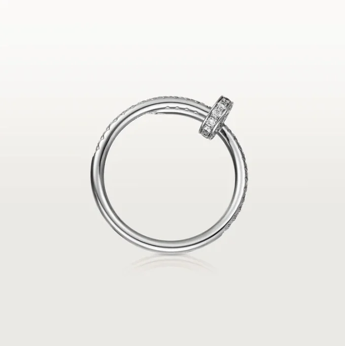 Juste Un Clou Ring – White Gold, Diamonds – Cartier Juste Un Clou Ring – White Gold, Diamonds – Cartier