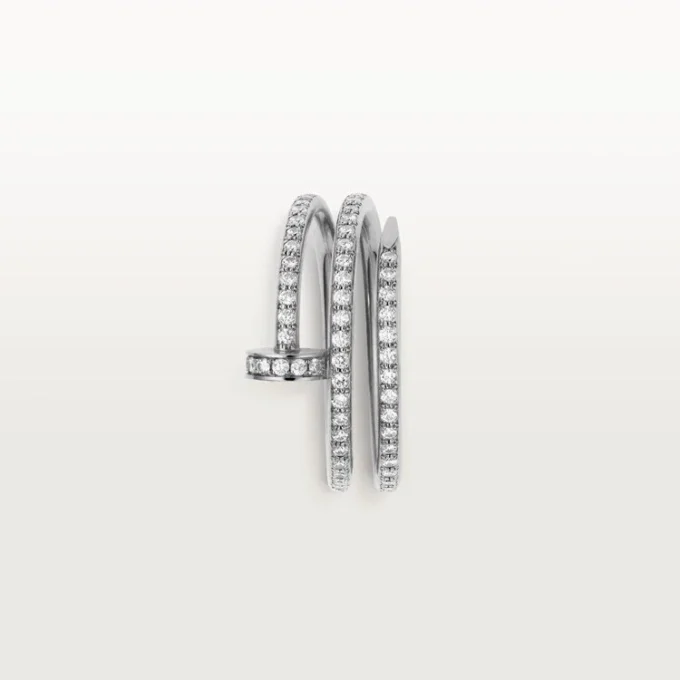 Juste Un Clou Ring – White Gold, Diamonds – Cartier Juste Un Clou Ring – White Gold, Diamonds – Cartier