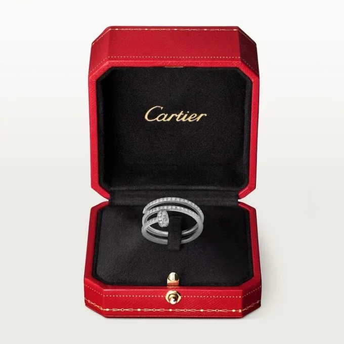 Juste Un Clou Ring – White Gold, Diamonds – Cartier Juste Un Clou Ring – White Gold, Diamonds – Cartier