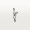 Juste Un Clou Ring – White Gold, Diamonds – Cartier Juste Un Clou Ring – White Gold, Diamonds – Cartier