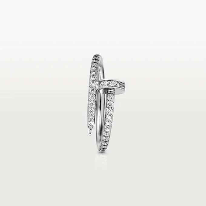 Juste Un Clou Ring – White Gold, Diamonds – Cartier Juste Un Clou Ring – White Gold, Diamonds – Cartier