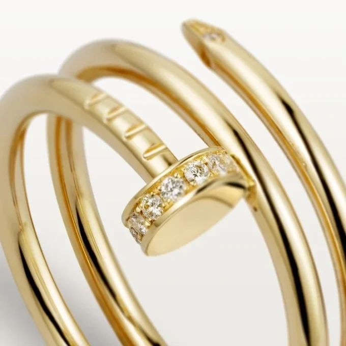 Juste Un Clou Ring – Yellow Gold, Diamonds – Cartier Juste Un Clou Ring – Yellow Gold, Diamonds – Cartier