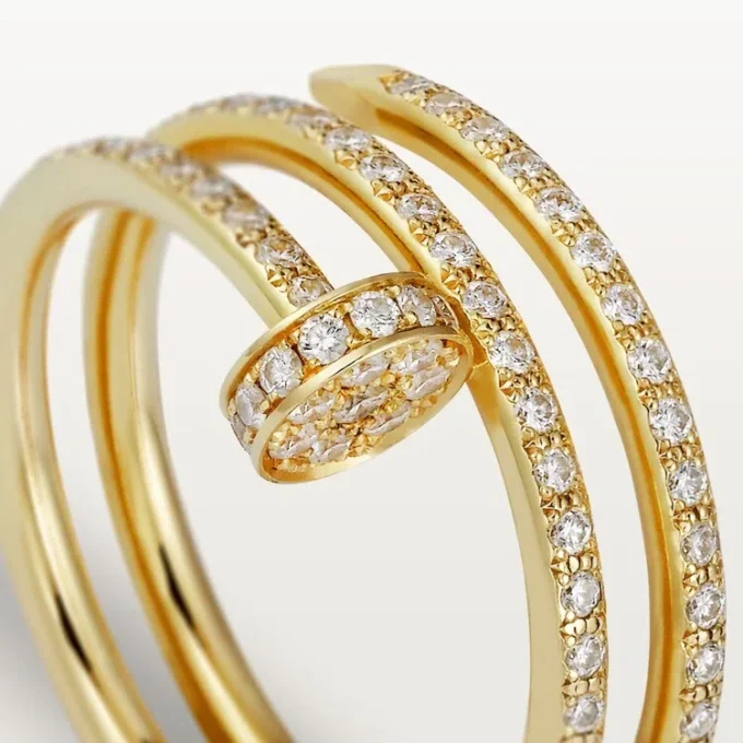 Juste Un Clou Ring – Yellow Gold, Diamonds – Cartier Juste Un Clou Ring – Yellow Gold, Diamonds – Cartier
