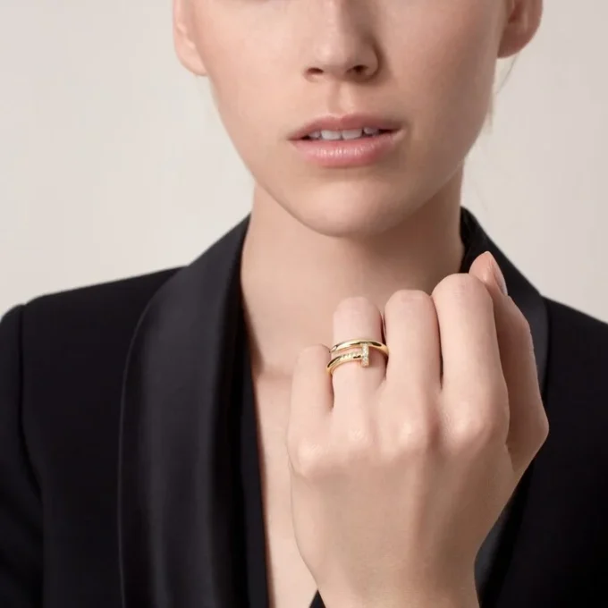 Juste Un Clou Ring – Yellow Gold, Diamonds – Cartier Juste Un Clou Ring – Yellow Gold, Diamonds – Cartier