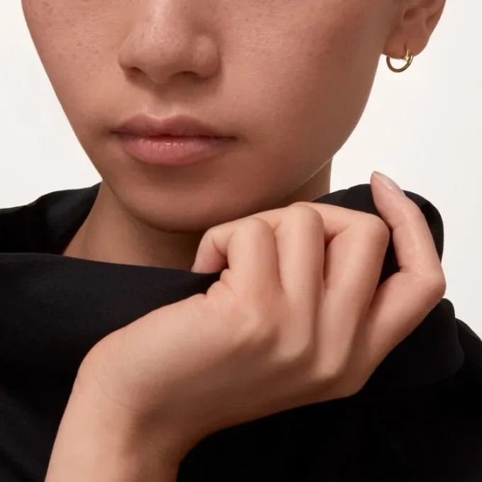Juste Un Clou Single Hoop Earring, Mini Model Juste Un Clou Single Hoop Earring, Mini Model