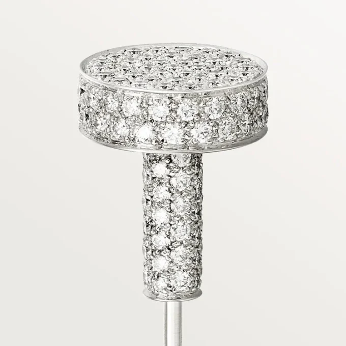 Juste Un Clou Tie Pin – White Gold and Diamonds – Cartier