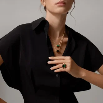 les berlingots de cartier pendant diamonds 4 330x330 - Les Berlingots De Cartier Ring, Semi-Paved