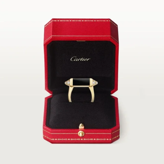 Les Berlingots De Cartier Ring, Semi-Paved Les Berlingots De Cartier Ring, Semi-Paved