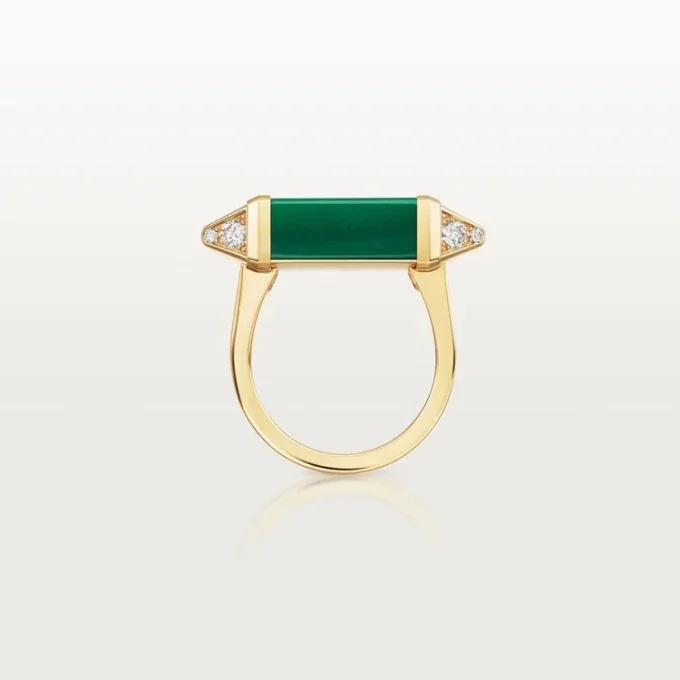 Les Berlingots De Cartier Ring, Semi-Paved Les Berlingots De Cartier Ring, Semi-Paved