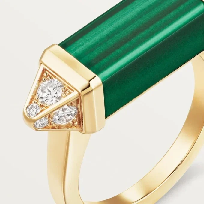 Les Berlingots De Cartier Ring, Semi-Paved Les Berlingots De Cartier Ring, Semi-Paved