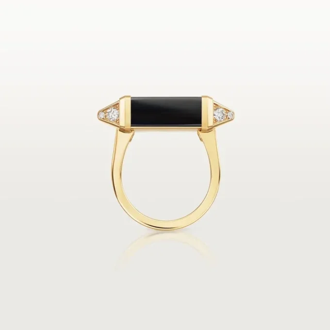 Les Berlingots De Cartier Ring, Semi-Paved Les Berlingots De Cartier Ring, Semi-Paved