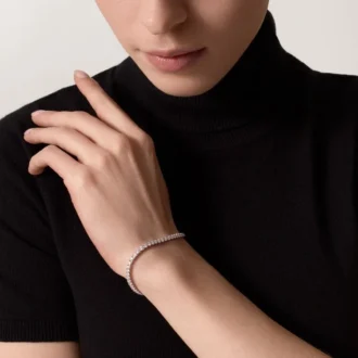 Lignes Essentielles Bracelet, Brilliant-Cut Diamonds