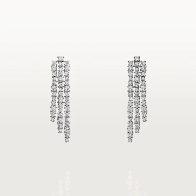 Lignes Essentielles Earrings, Brilliant-Cut Diamonds Lignes Essentielles Earrings, Brilliant-Cut Diamonds