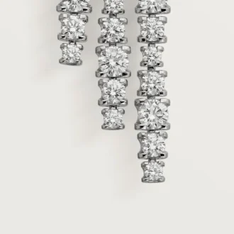 Lignes Essentielles Earrings, Brilliant-Cut Diamonds