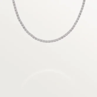 Lignes Essentielles Necklace, Brilliant-Cut Diamonds