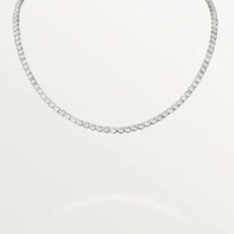 Lignes Essentielles Necklace, Brilliant-Cut Diamonds