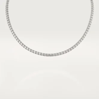 Lignes Essentielles Necklace, Brilliant-Cut Diamonds