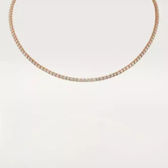 Lignes Essentielles Necklace, Brilliant-Cut Diamonds