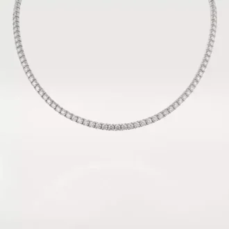 Lignes Essentielles Necklace, Brilliant-Cut Diamonds