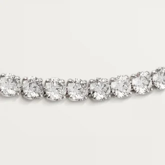 Lignes Essentielles Necklace, Brilliant-Cut Diamonds