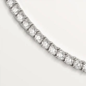 Lignes Essentielles Necklace, Brilliant-Cut Diamonds