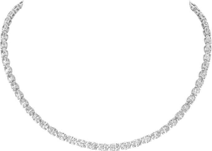 Lignes Essentielles Necklace, Oval-Cut Diamonds Lignes Essentielles Necklace, Oval-Cut Diamonds