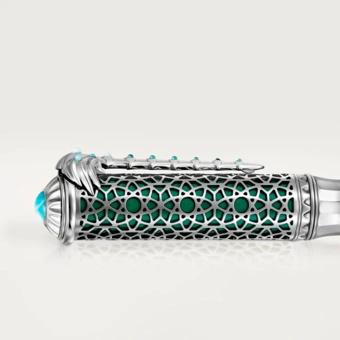 Limited Edition Ballpoint Pen with Palm Tree Motif