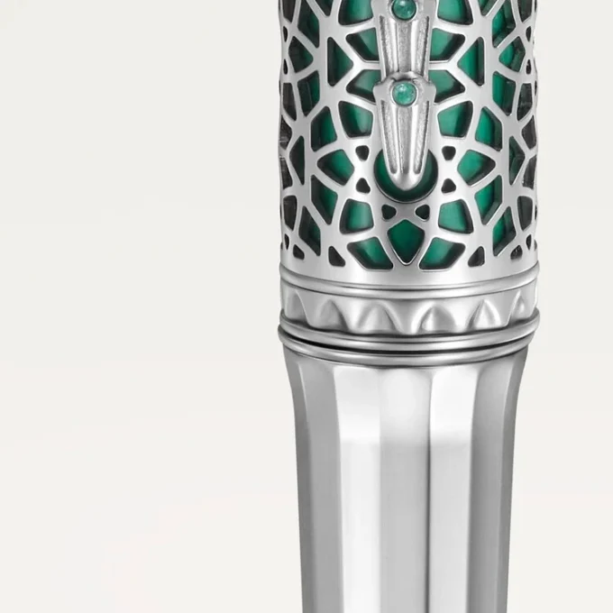 Limited Edition Ballpoint Pen with Palm Tree Motif