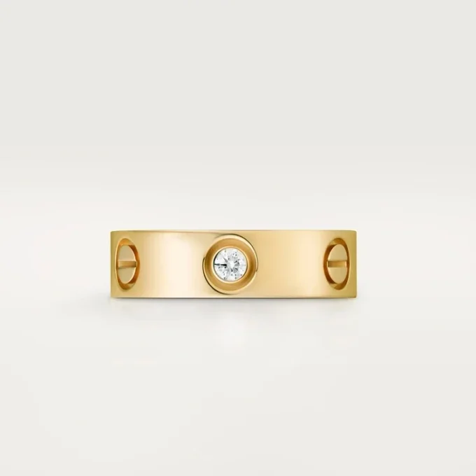 Love 3 Diamond Ring – Yellow Gold, Classic Model | Cartier Us