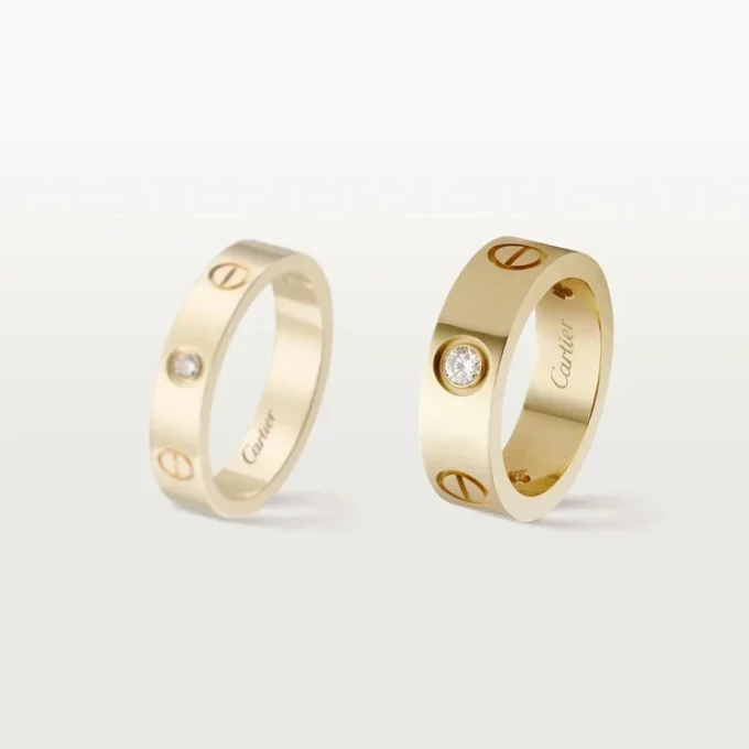 Love 3 Diamond Ring – Yellow Gold, Classic Model | Cartier Us