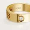 Love 3 Diamond Ring – Yellow Gold, Classic Model | Cartier Us
