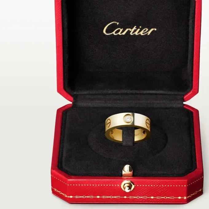 Love 3 Diamond Ring – Yellow Gold, Classic Model | Cartier Us