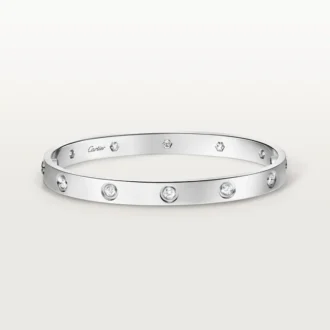 love bracelet classic model 10 diamonds 1 2 330x330 - Love Bracelet, Classic Model,10 Diamonds