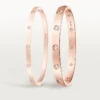 Love Bracelet, Classic Model,10 Diamonds Love Bracelet, Classic Model,10 Diamonds