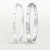 Love Bracelet, Classic Model,10 Diamonds Love Bracelet, Classic Model,10 Diamonds