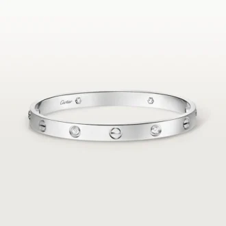 Love Bracelet, Classic Model, 4 Diamonds