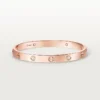 Love Bracelet, Classic Model, 4 Diamonds Love Bracelet, Classic Model, 4 Diamonds