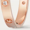 Love Bracelet, Classic Model, 4 Diamonds Love Bracelet, Classic Model, 4 Diamonds