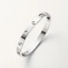 Love Bracelet, Classic Model, 4 Diamonds Love Bracelet, Classic Model, 4 Diamonds