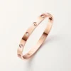 Love Bracelet, Classic Model, 4 Diamonds Love Bracelet, Classic Model, 4 Diamonds