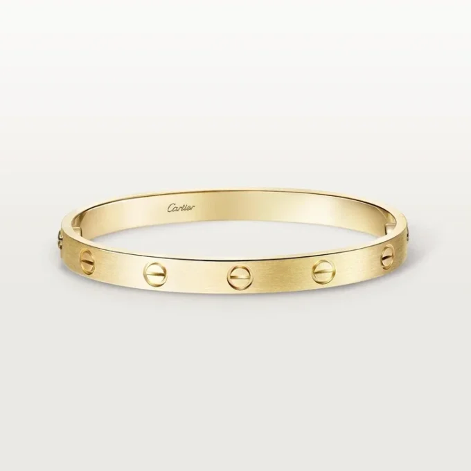 Love Bracelet, Classic Model, Brushed Love Bracelet, Classic Model, Brushed
