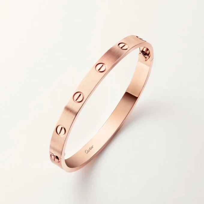 Love Bracelet, Classic Model, Brushed Love Bracelet, Classic Model, Brushed