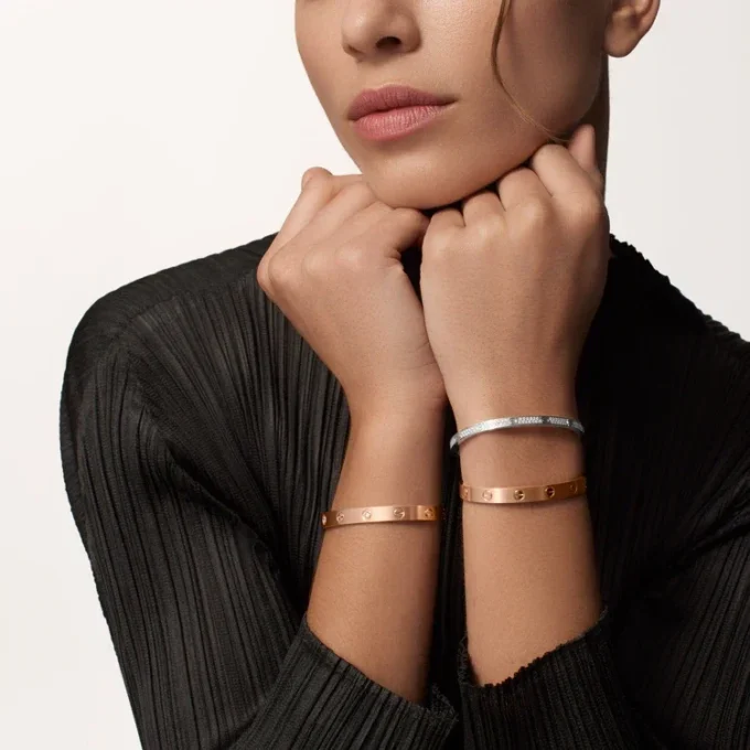 Love Bracelet, Classic Model, Brushed Love Bracelet, Classic Model, Brushed